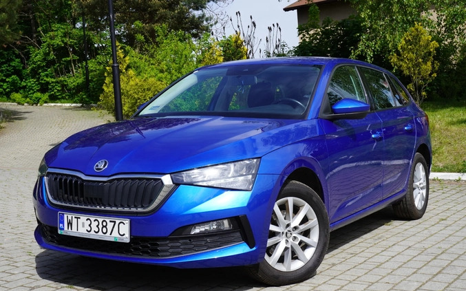 Skoda Scala cena 49999 przebieg: 118000, rok produkcji 2020 z Katowice małe 781